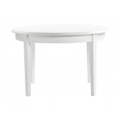 RO Koste Extending Dining Table Round White